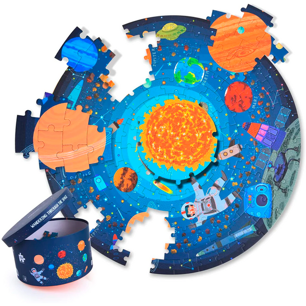 Pack 2 puzzles: “Viajando por el Espacio + Animales alrededor del Mundo”