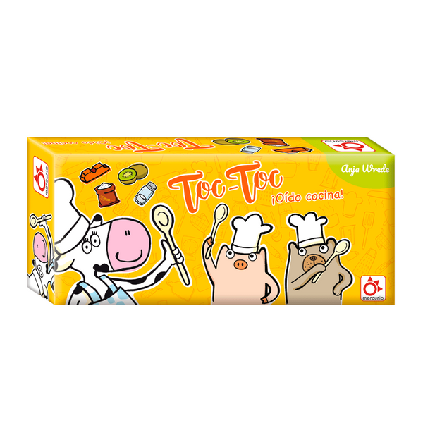 Toc-Toc ¡Oído Cocina! - Lectoescritura, Vocabulario y Destreza Infantil