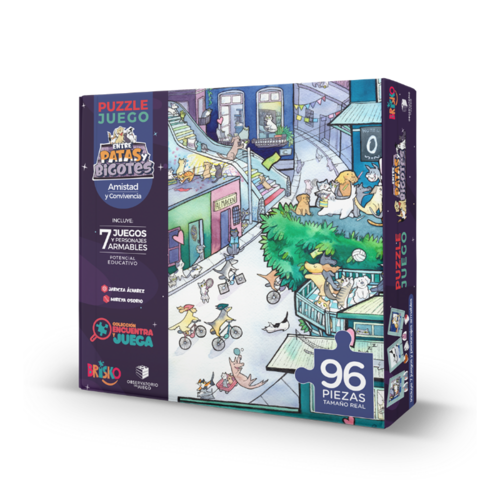 Mega Pack Familiar: 🧩🐾Puzzle Perritos y Gatitos + Brigada Planeta + 🎁 Juego Gratis 🎁