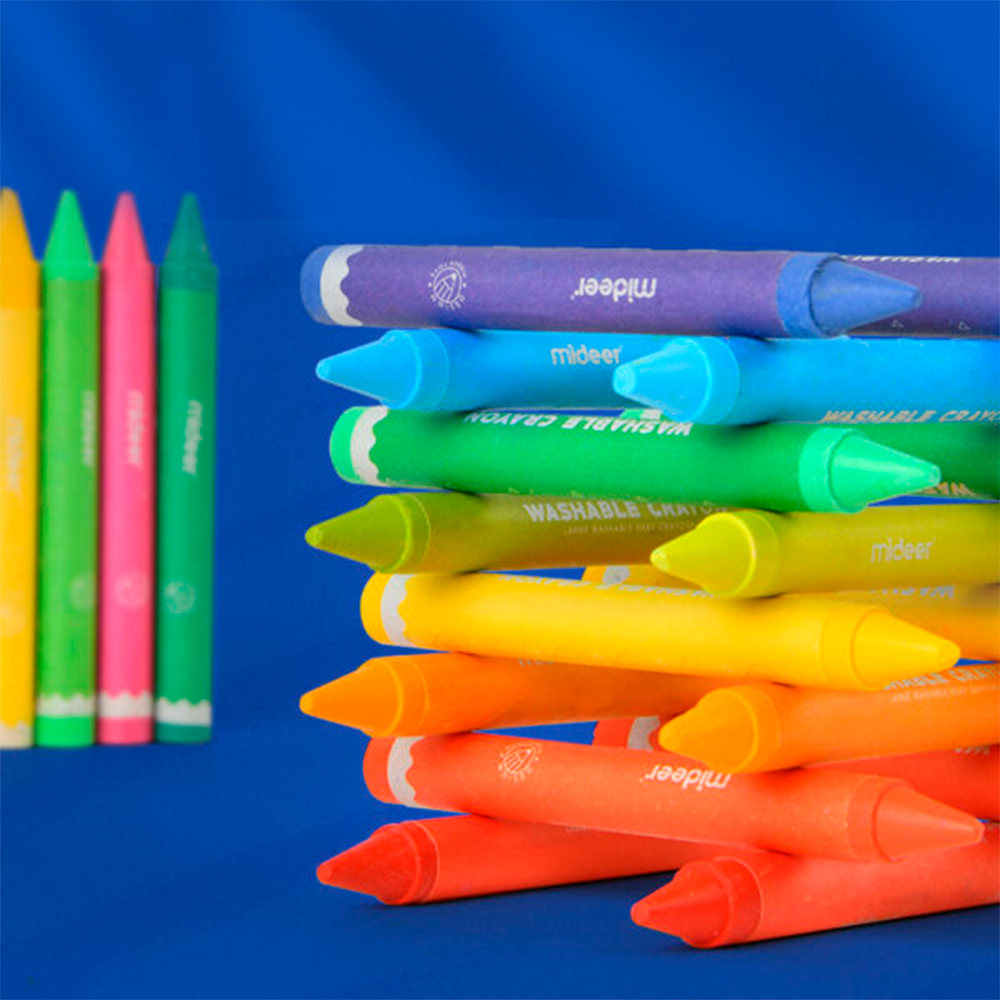 Washable Crayon 24 - Caja Metálica