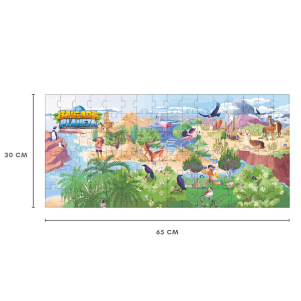 Puzzle Juego: Brigada Planeta - Aprende sobre la Naturaleza