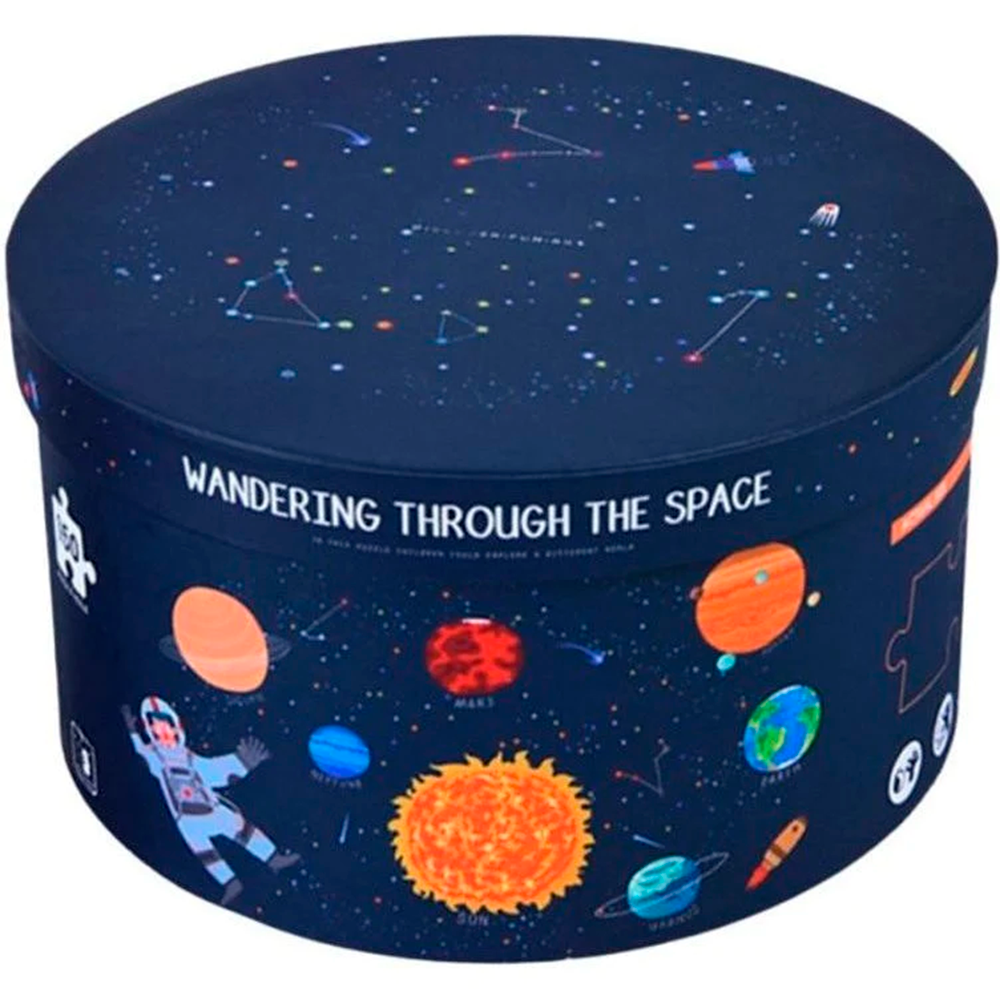 Pack 2 puzzles: “Viajando por el Espacio + Animales alrededor del Mundo”