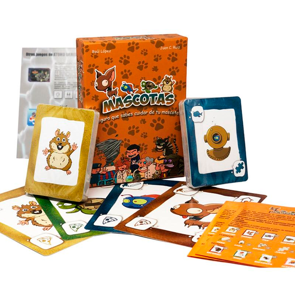 Pack Animales locos: 2 juegos de mesa "el Rebaño + Mascotas"