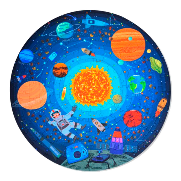 Puzzle: Viajando por el espacio - Exploración del Universo y el Sistema Solar