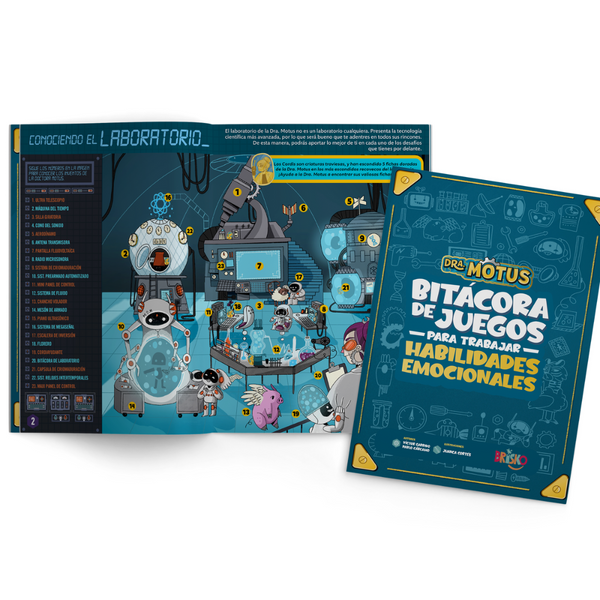 👀🧠 Pack juegos para el desarrollo emocional: Libro de actividades + Juego de cartas