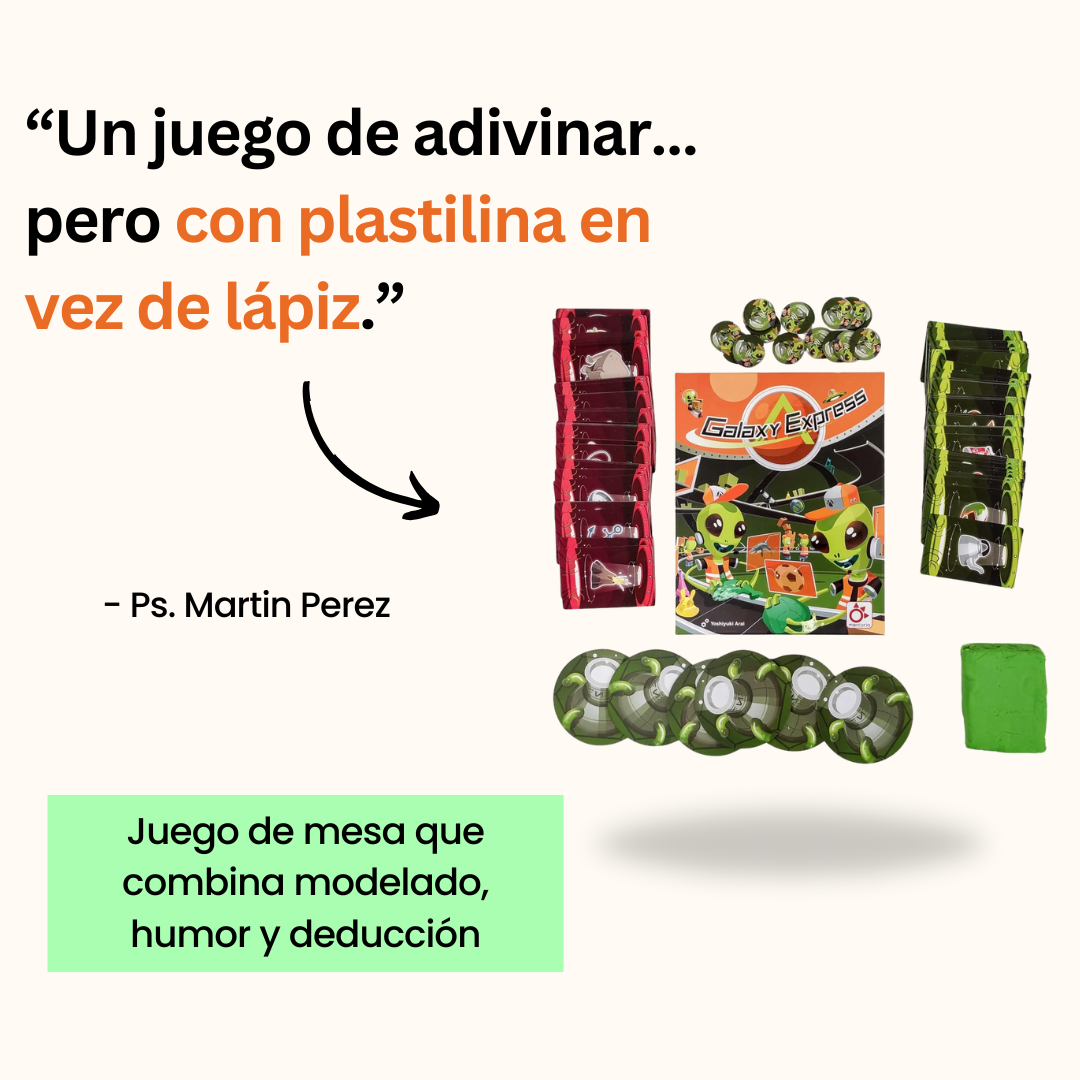 Galaxy Express - Es como el Pictionary, pero con plastilina!