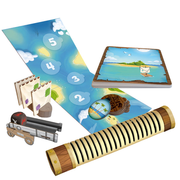 Isla a la Vista - Observa Mapas, Memoriza Islas y Encuentra el Tesoro