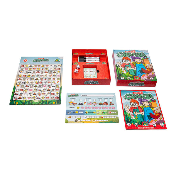 Operación Granja - Dados, Matemáticas y Construcción.