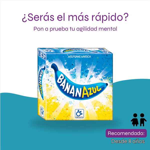 BananAzul - Divertido juego de Agudeza Visual para 2-5 jugadores