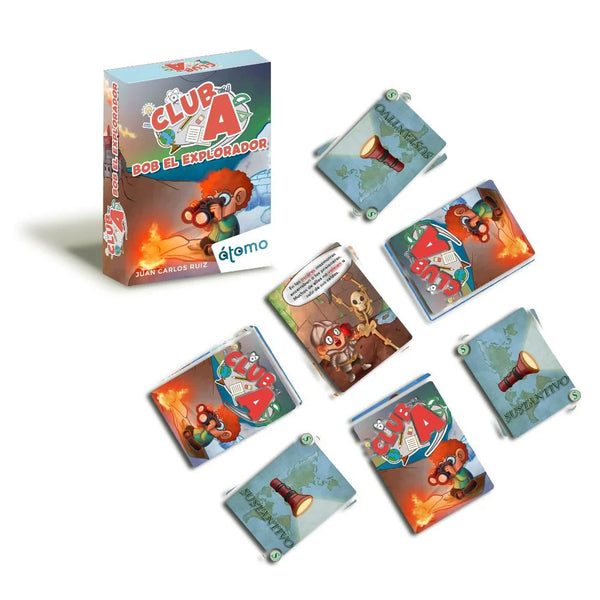 Club A Bob, el explorador: Gramática y Vocabulario para Niños.