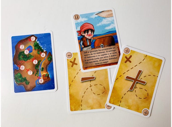 ¡Club A: Jeff el Grumete! 🏴‍☠️⚓✨ - Problemas matemáticos