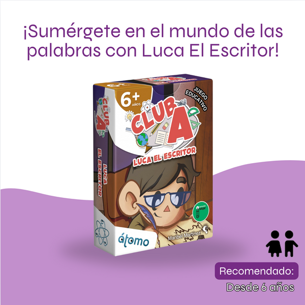 ¡Club A: Luca El Escritor! - Habilidades Lingüísticas y Creatividad