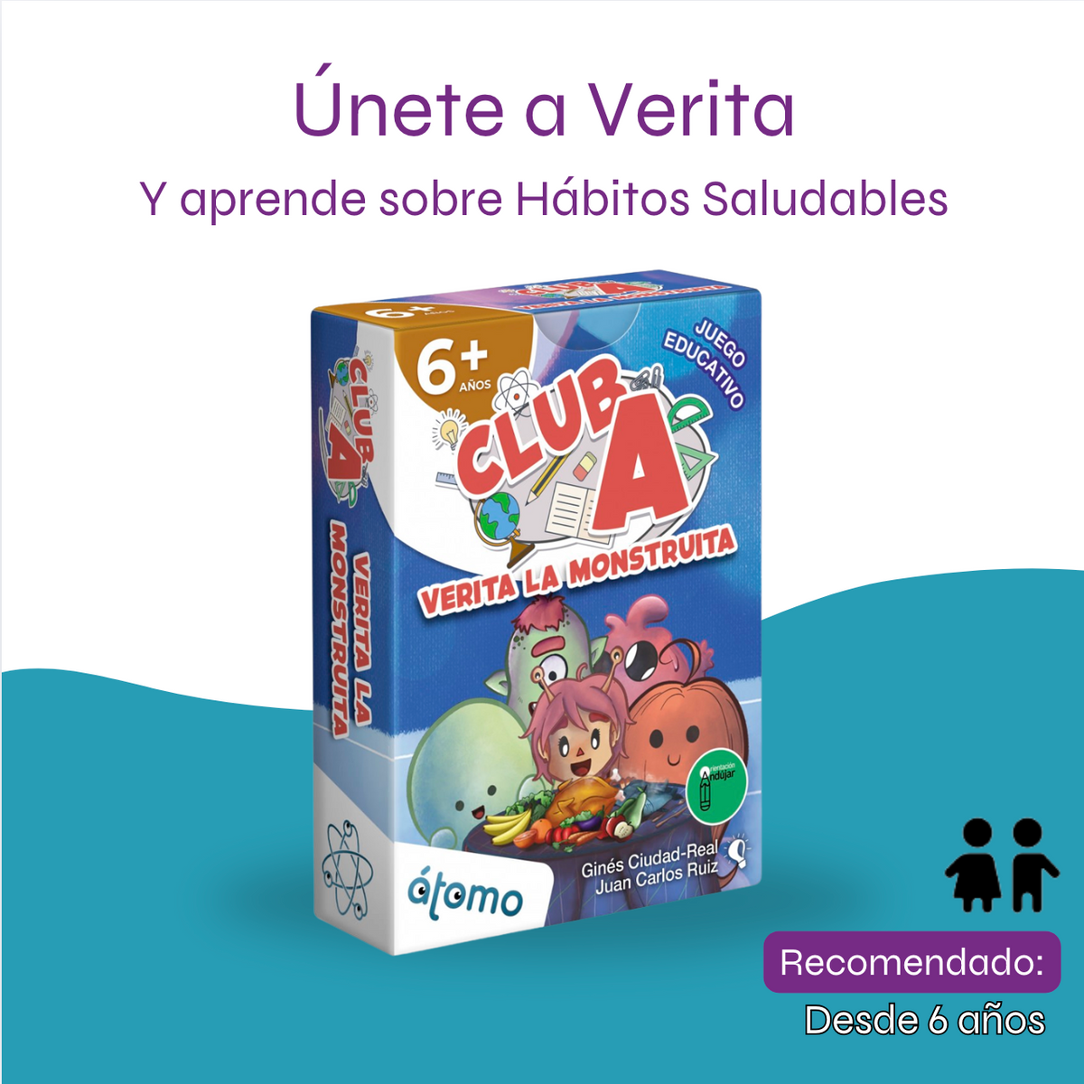 Club A: Verita la Monstruita - Hábitos de Alimentación Saludable 🍎👾