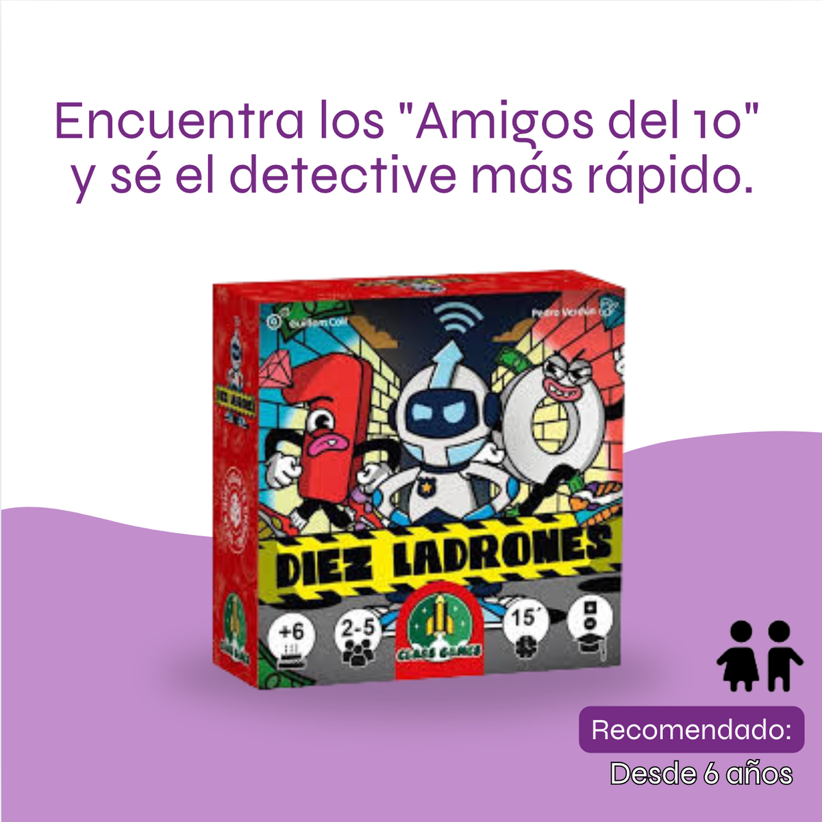 Diez Ladrones - Cálculo Mental y Agudeza Visual