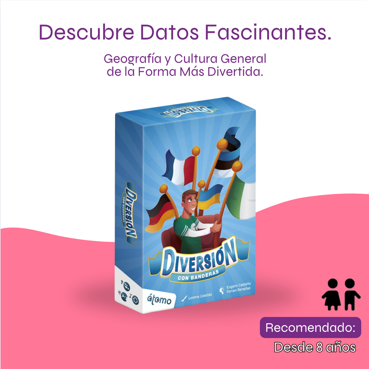 Diversión con Banderas - Aprende Cultura General y Paises del Mundo