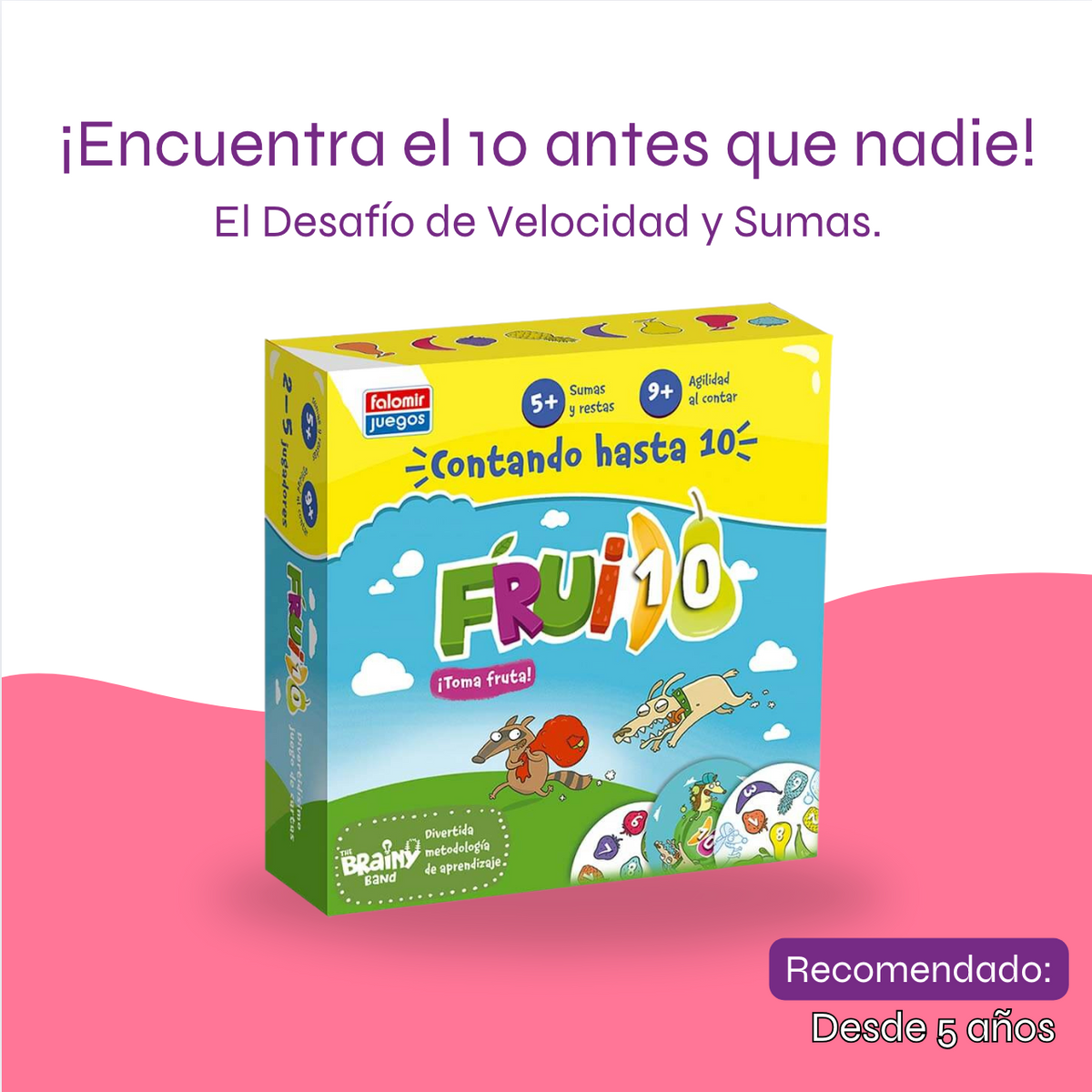 Fruit10 - Desarrolla el Cálculo Mental con Frutas