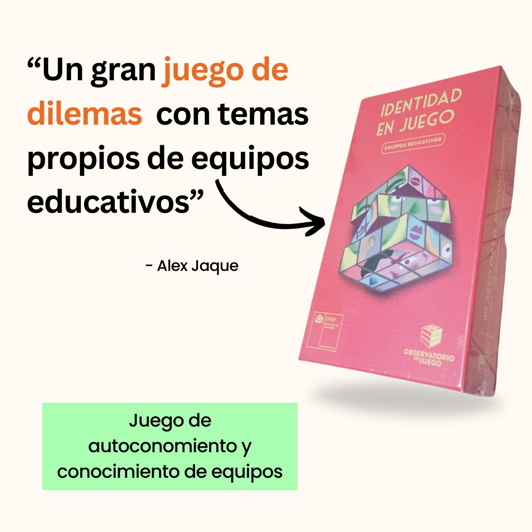 Identidad en juego: equipos educativos ¡Descubre y Redescubre a tus colegas!