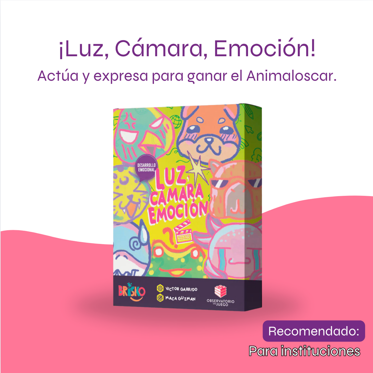 ¡Luz, Cámara, Emoción! - Solo para Instituciones
