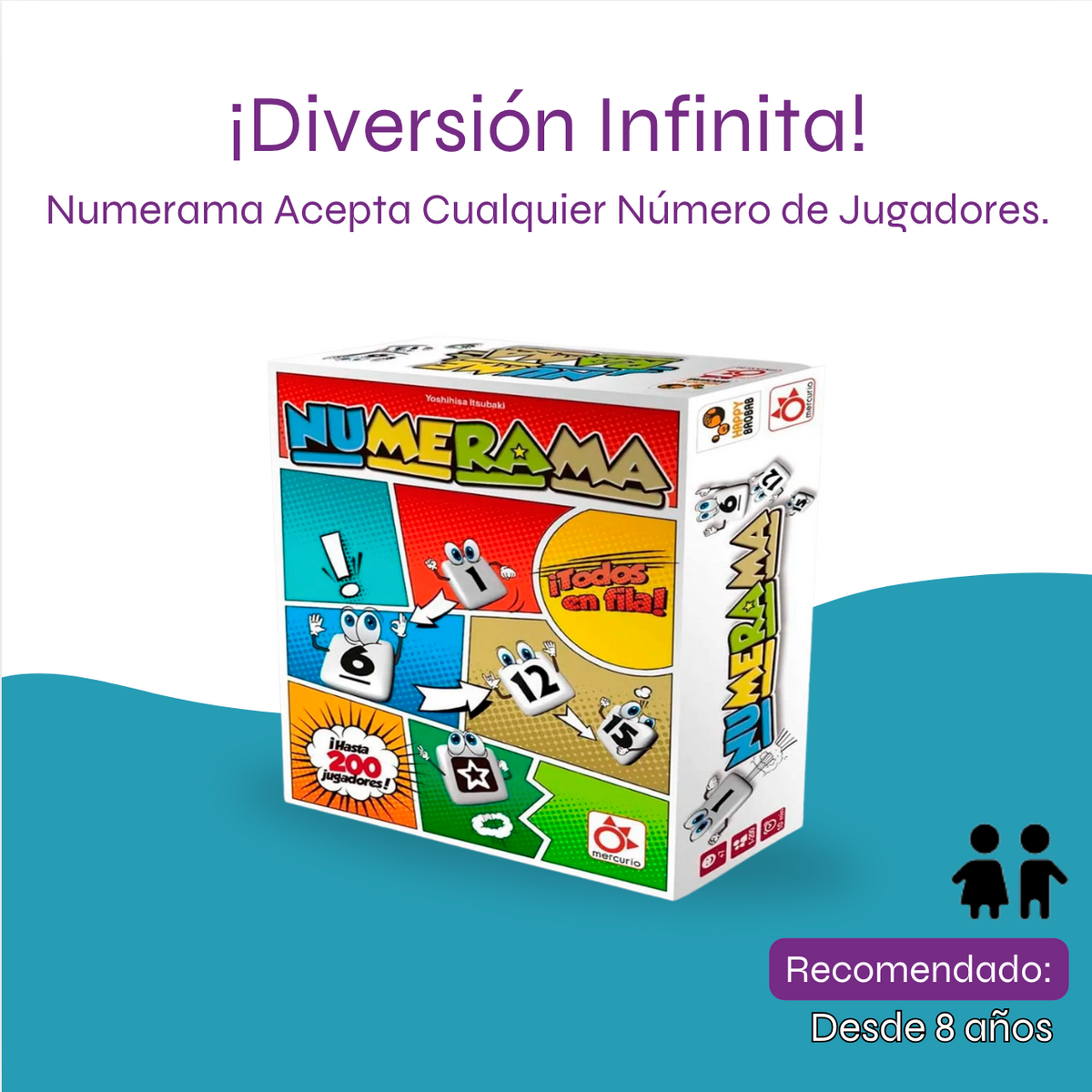Numerama - Juego de mesa Interactivo para armar Números