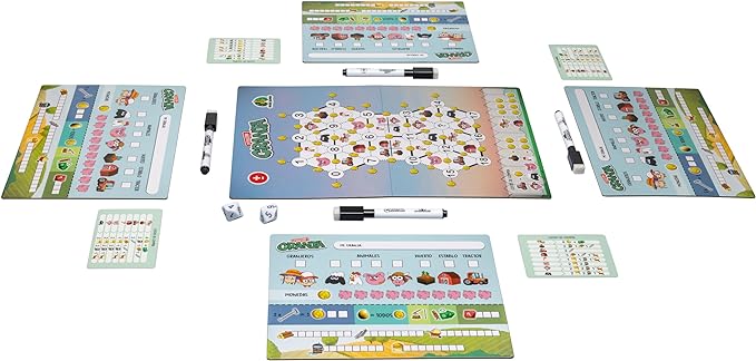 Operación Granja - Dados, Matemáticas y Construcción.