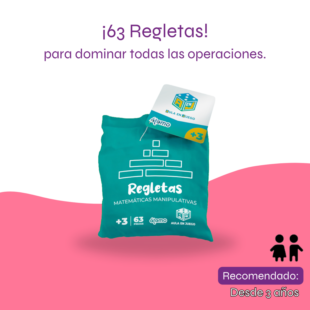 Regletas Matemáticas - Material Educativo Escolar