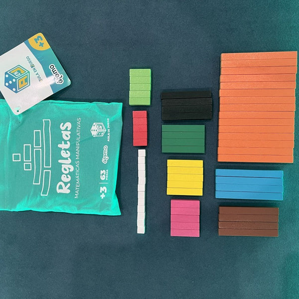 Regletas Matemáticas - Material Educativo Escolar