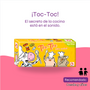 Toc-Toc ¡Oído Cocina! - Lectoescritura, Vocabulario y Destreza Infantil