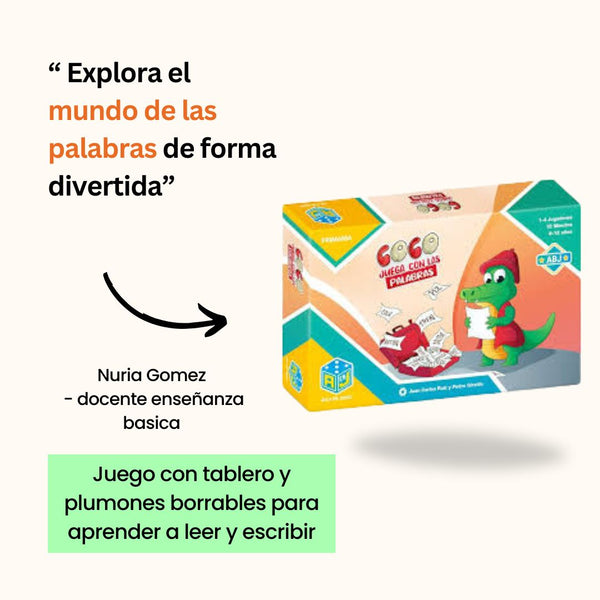 ¡Coco Juega con las Palabras! - Explora el Mundo de las Palabras de Forma Divertida